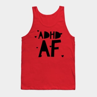 adhd hearts design Tank Top